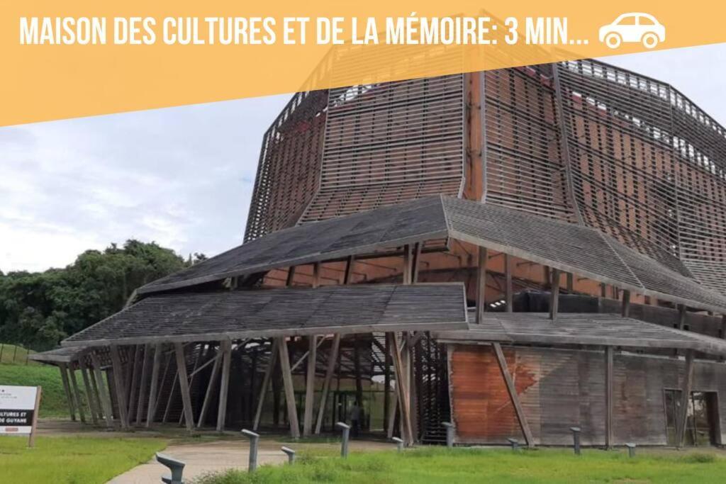 Apartamento T2 Le Cosy, Au Coeur De Montjoly, Parking, Clim Remire-Montjoly Exterior foto